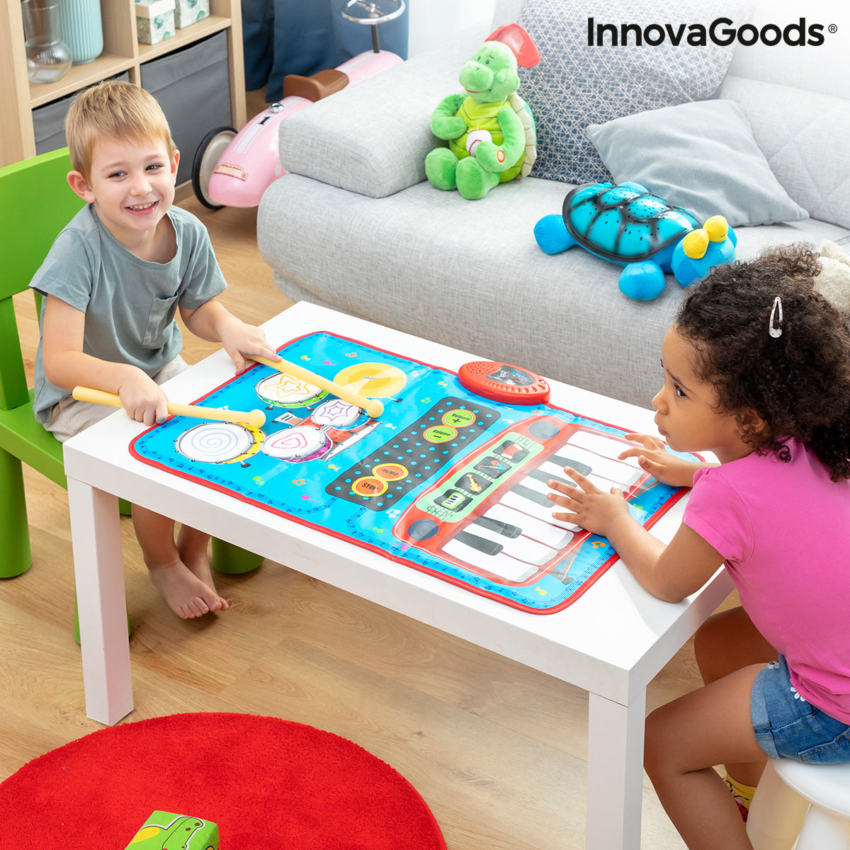 2-in-1 Musical Mat Beats'n'Tunes InnovaGoods