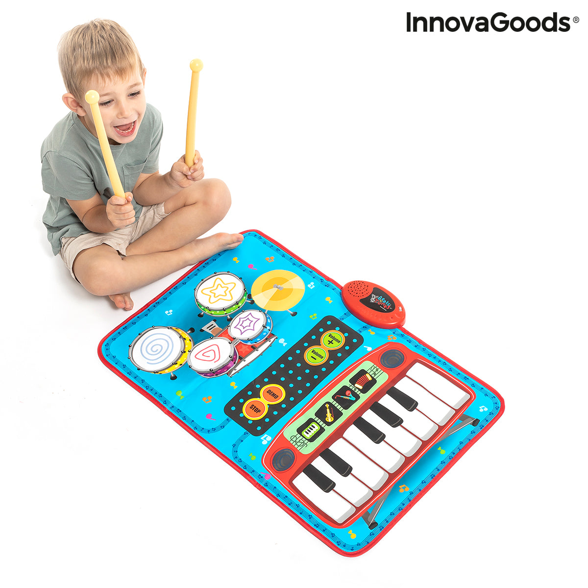 2-in-1 Musical Mat Beats'n'Tunes InnovaGoods