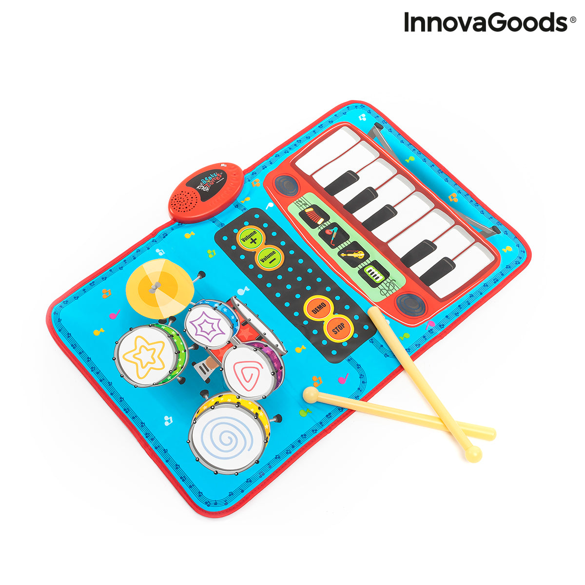 2-in-1 Musical Mat Beats'n'Tunes InnovaGoods