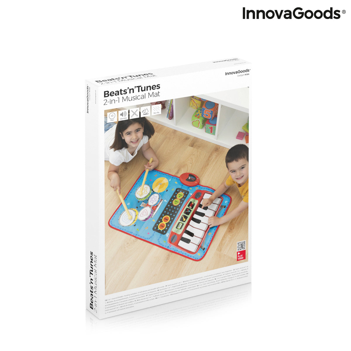 2-in-1 Musical Mat Beats'n'Tunes InnovaGoods