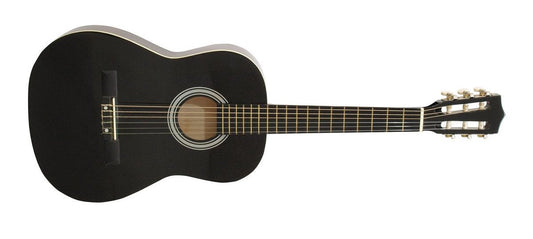 DiMavery AC-303 Classical Spanish Guitar 3/4 (Black)