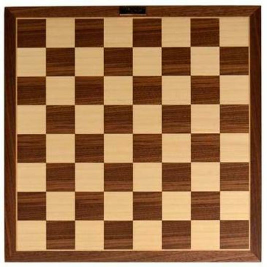 Chess and Checkers Board Fournier 40 x 40 cm Wood