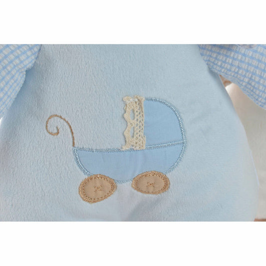 Teddy Bear DKD Home Decor Beige Pink Sky blue Light Pink Metal Musical
