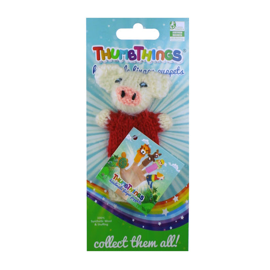 Three Little Pigs (red & white)
